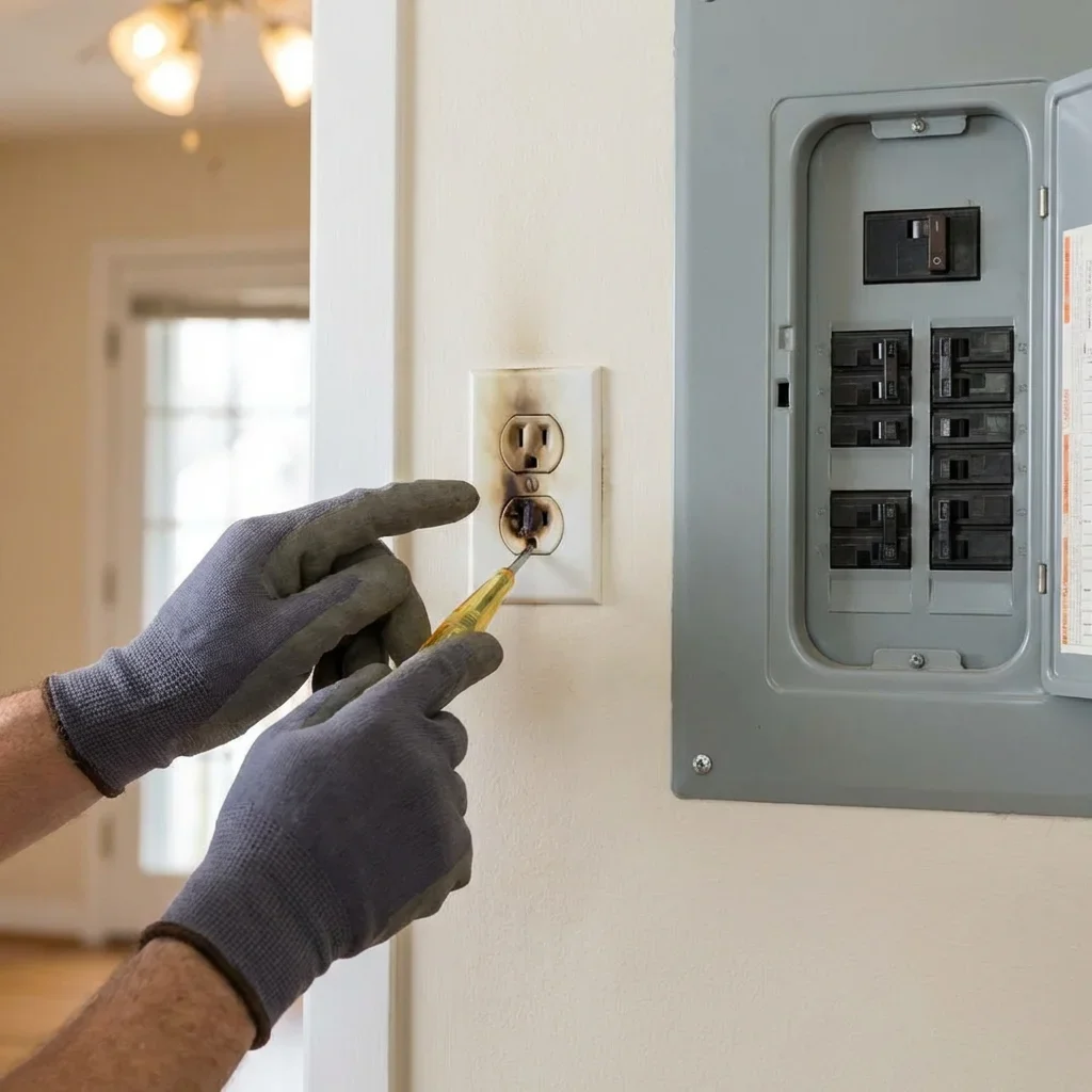 When to Call an Electrician vs When It's an Emergency — signs of bad wiring in house