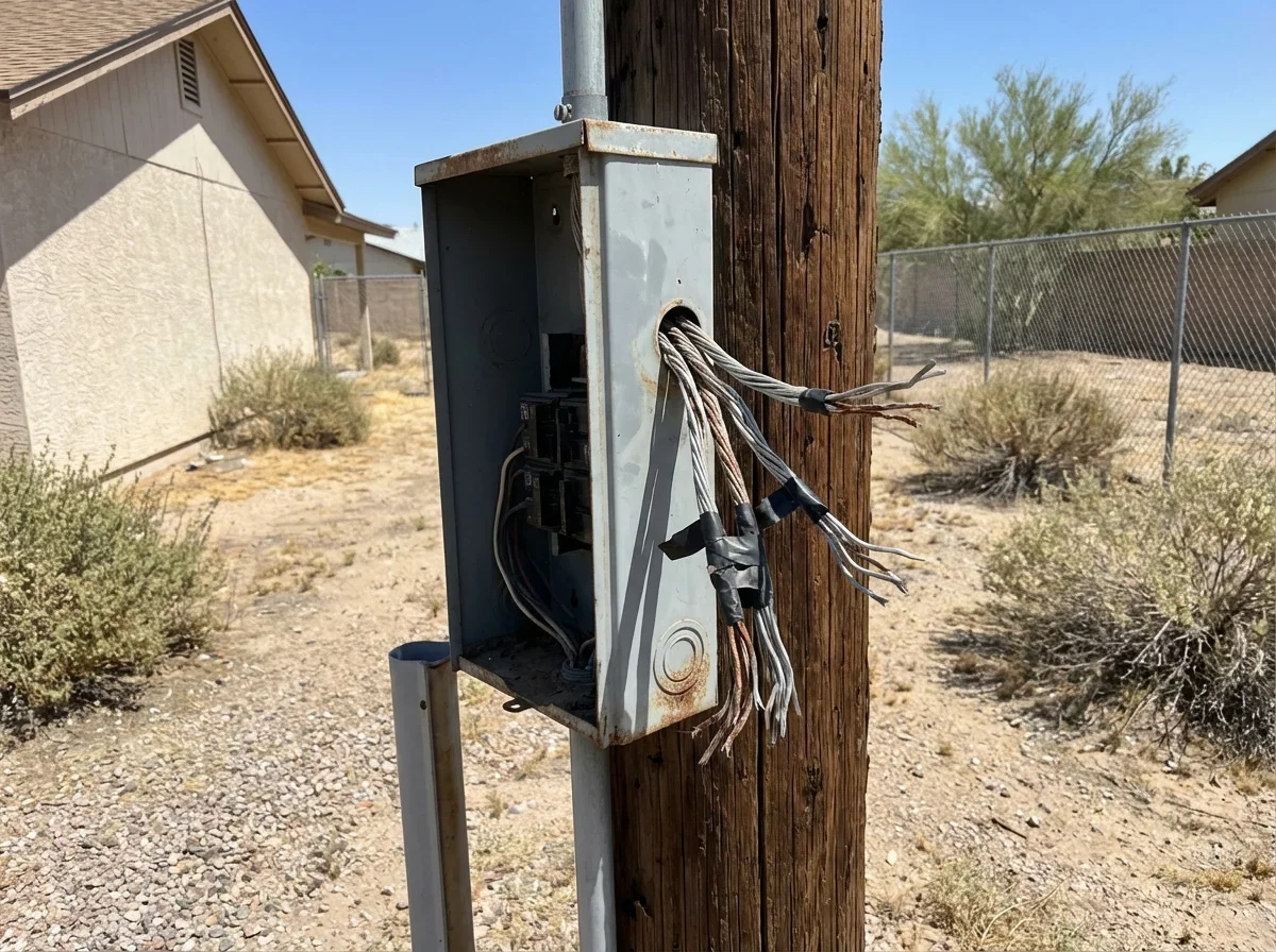 Wisconsin weather takes its toll; replace aging aluminum wiring