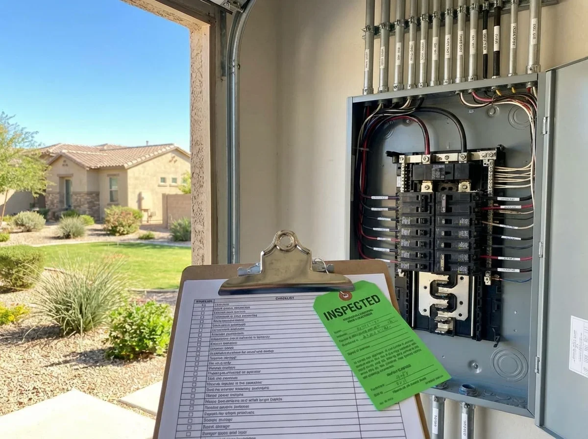 Peace of mind knowing your home's electrical system is safe and certified