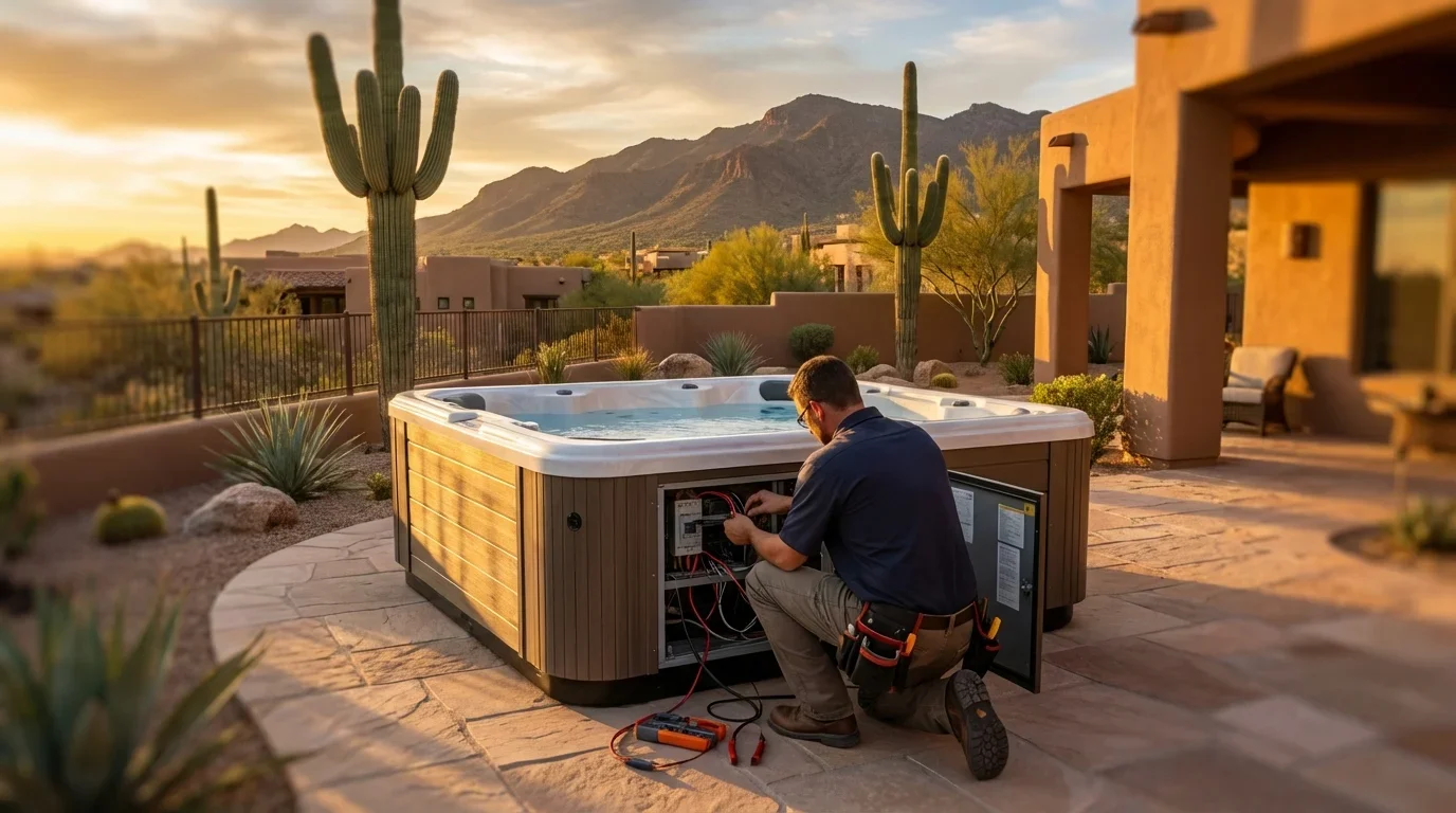 Expert hot tub wiring ensuring safety and optimal performance for relaxation