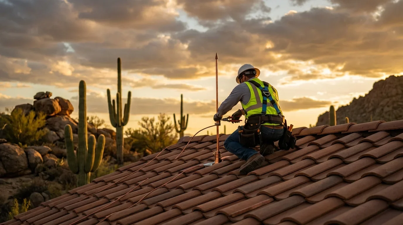 Safeguarding homes with expert lightning protection installation and repair services
