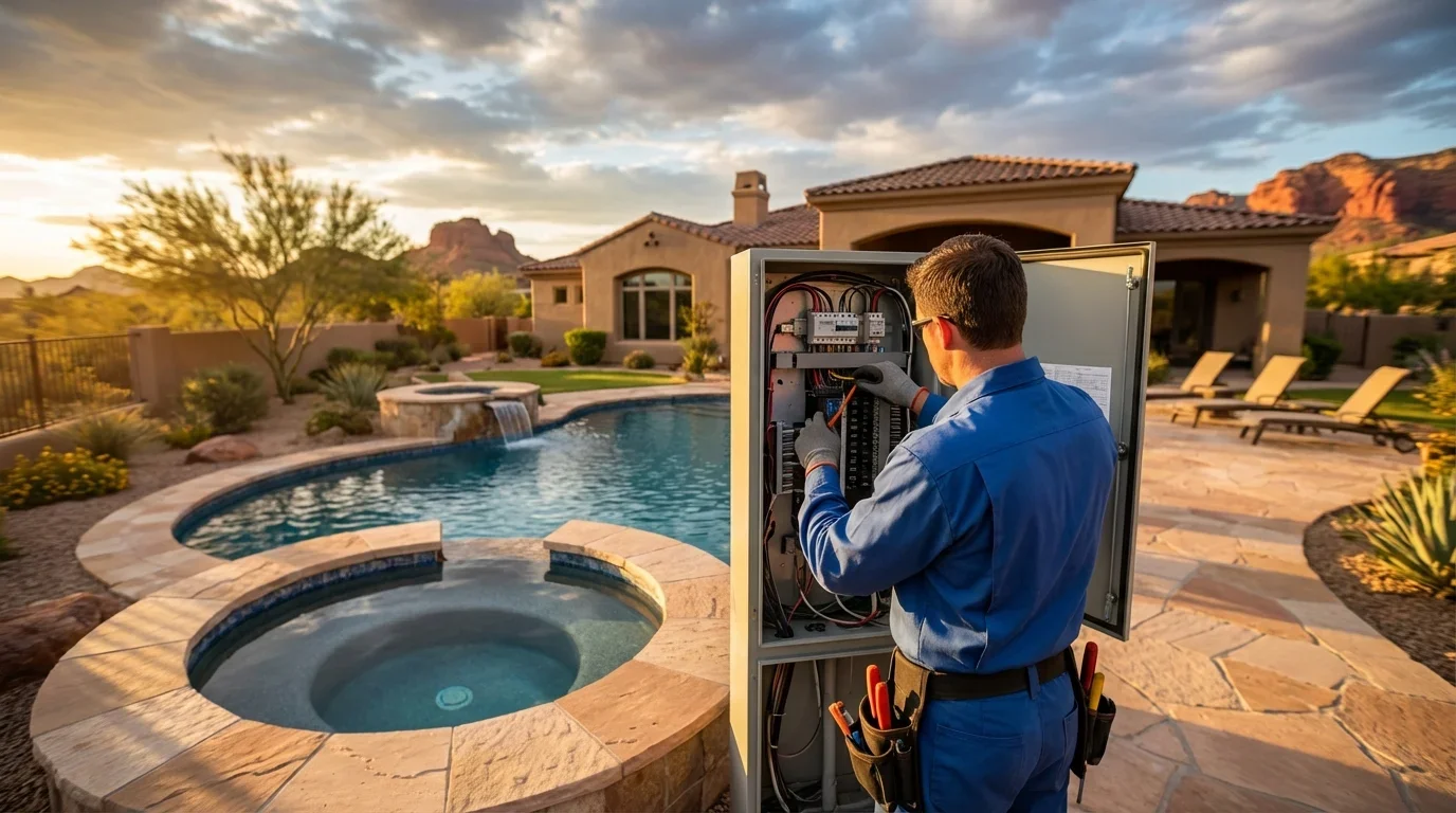Expert electrical solutions for safe and reliable pool and spa enjoyment