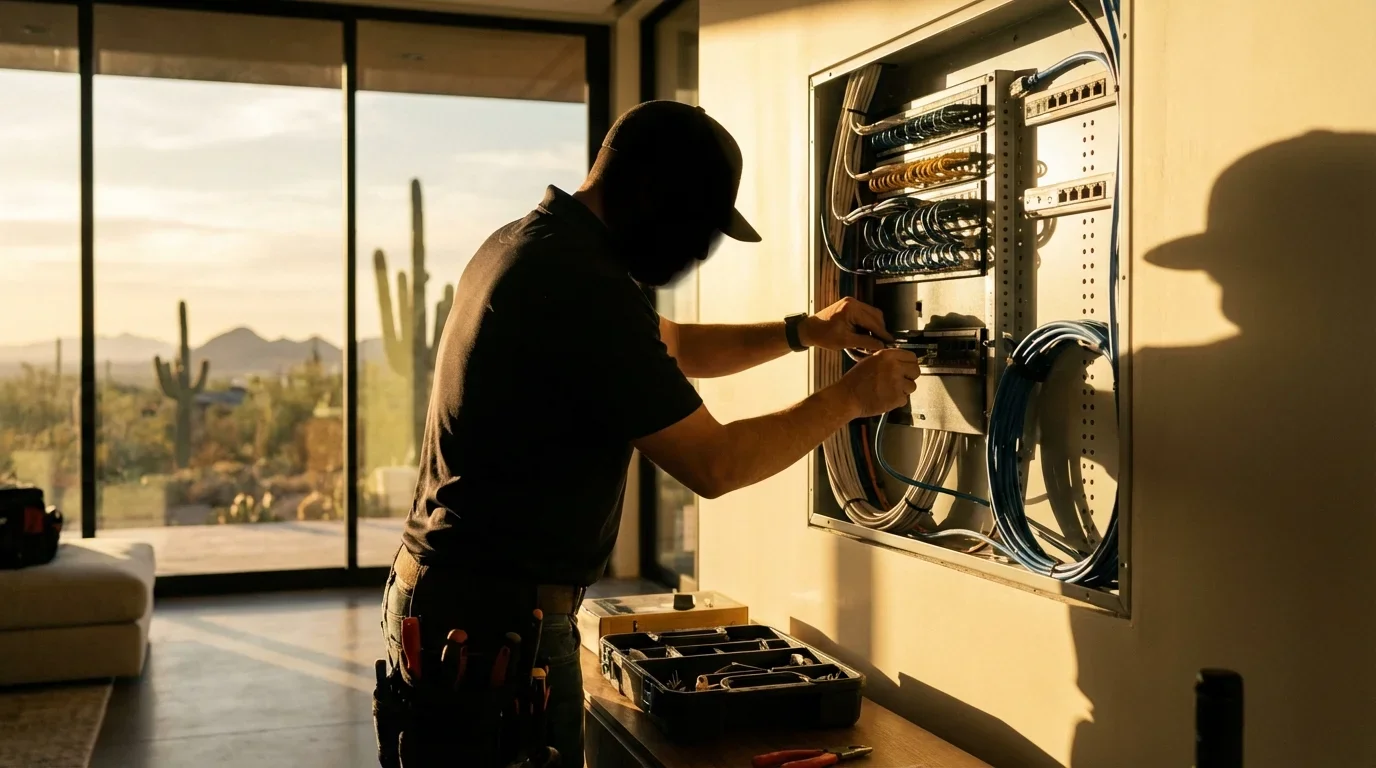 Seamless smart home wiring for reliable, connected living solutions