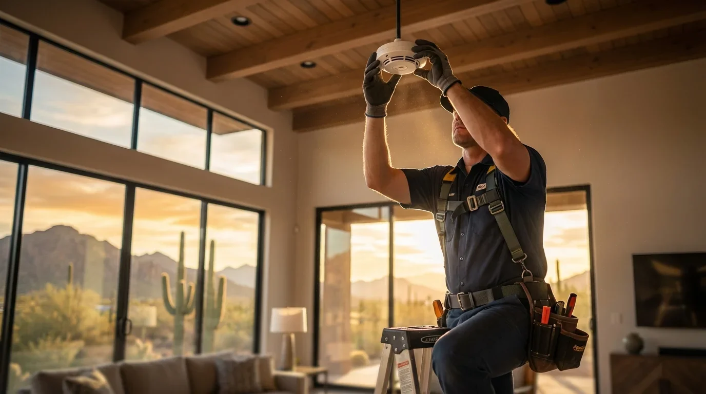 Protecting homes with expert smoke detector placement and installation services