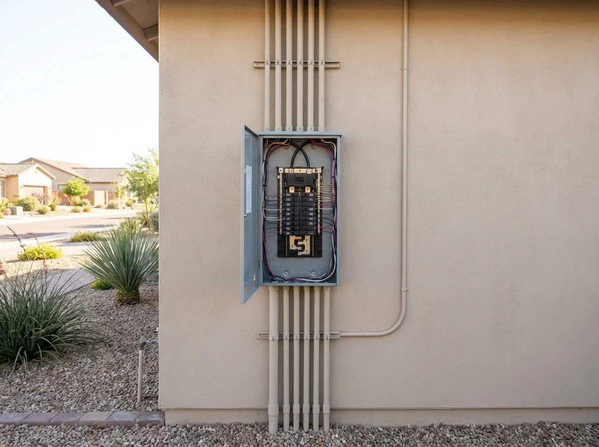 New, clean, and professionally installed sub panel for enhanced electrical capacity