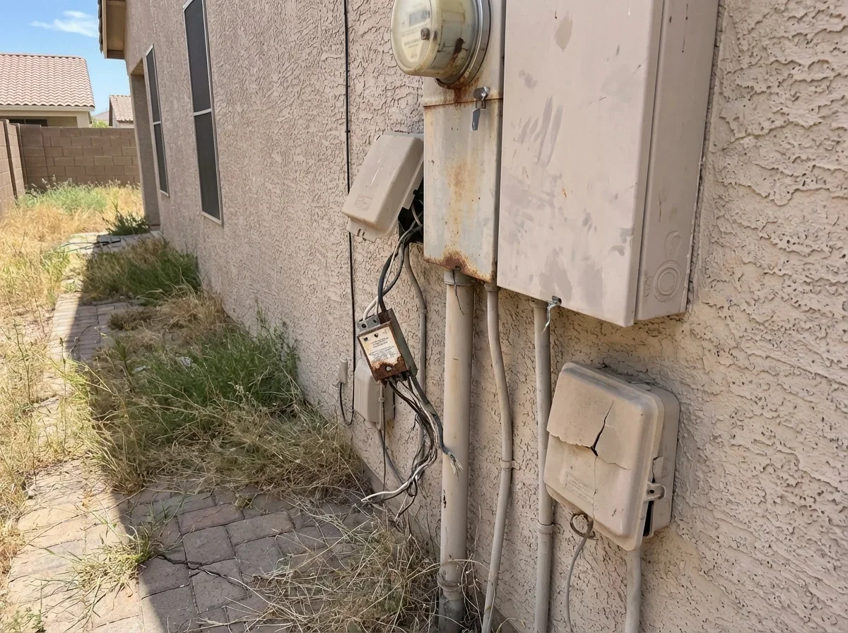 Protect your electronics from unexpected surges, despite visible electrical decay